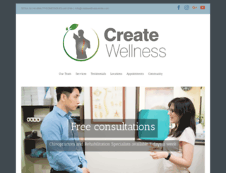 createwellnesscenter.com screenshot