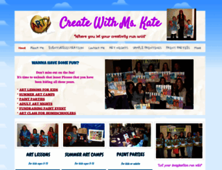 createwithmskate.com screenshot