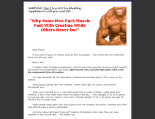 creatine-breakthrough.com screenshot