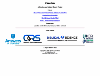 creation.org screenshot