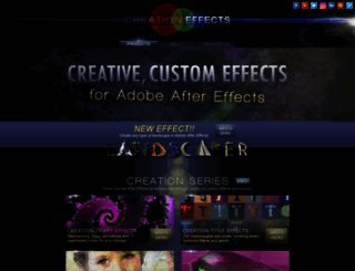 creationeffects.com screenshot