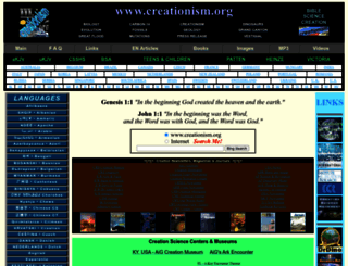 creationism.org screenshot