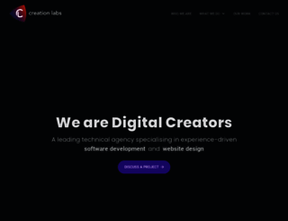 creationlabs.co.za screenshot
