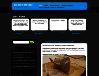 creationprocess.wordpress.com screenshot