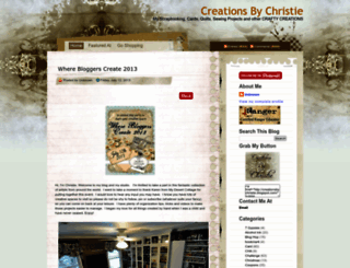 creationsbychristie.blogspot.com screenshot