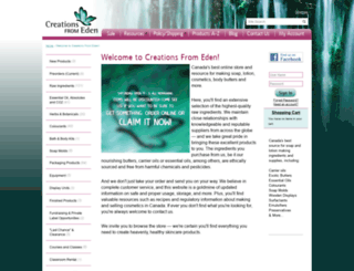 creationsfromeden.com screenshot