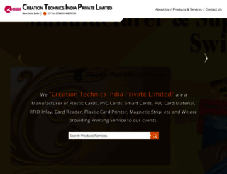 creationtechnicsindia.com screenshot