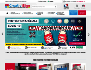 creativ-sign.com screenshot