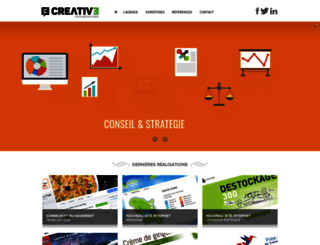 creativ3.fr screenshot