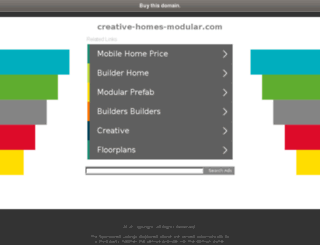 creative-homes-modular.com screenshot