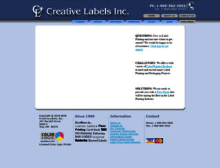 creative-labels.com screenshot