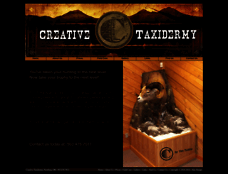 creative-taxidermy.com screenshot