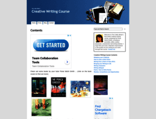 creative-writing-course.thecraftywriter.com screenshot