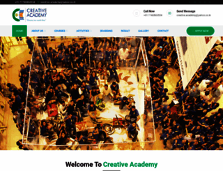 creativeacademypune.com screenshot