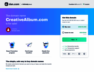 creativealbum.com screenshot