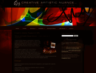 creativeartisticnuance.biz screenshot