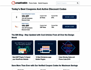 creativebin.com screenshot