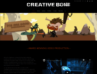 creativebone.co.uk screenshot