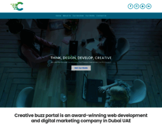 creativebuzzz.com screenshot