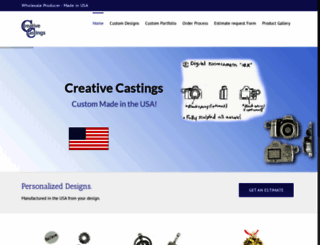 creativecastings.net screenshot