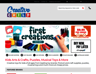 creativechild.com.au screenshot