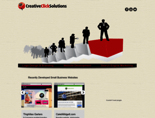 creativeclicksolutions.com screenshot