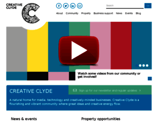 creativeclyde.com screenshot