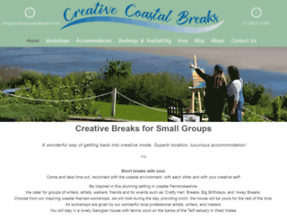 creativecoastalbreaks.com screenshot
