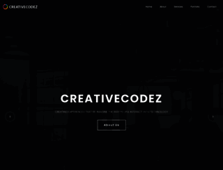 creativecodez.com screenshot