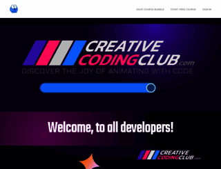 creativecodingclub.com screenshot