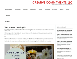 creativecommitments.com screenshot