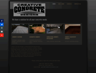 creativeconcretemn.com screenshot