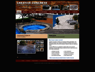 creativeconcretewny.com screenshot