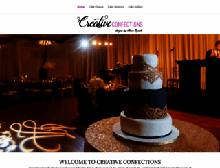creativeconfections.net screenshot