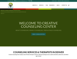 creativecounselingcenter.com screenshot