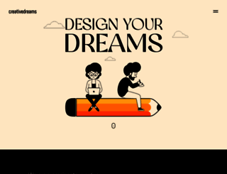 creativedreams.design screenshot