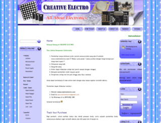 creativeelectro.com screenshot