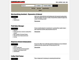creativefieldmarketing.jobs.subscribe-hr.com screenshot