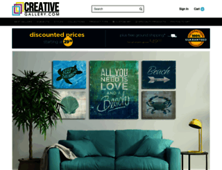 creativegallery.com screenshot