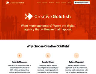 creativegoldfish.co.uk screenshot