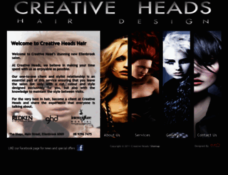 creativeheads.com.au screenshot