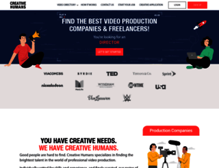 creativehumans.com screenshot