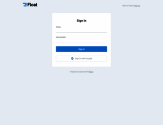 creativeintent.float.com screenshot