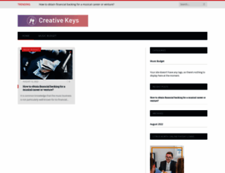 creativekeys.net screenshot