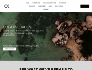 creativekicks.com.au screenshot