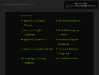 creativelanguagecenter.com screenshot