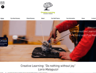 creativelearningchildcare.co.uk screenshot