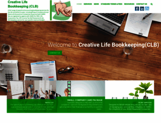 creativelifebookkeeping.com screenshot