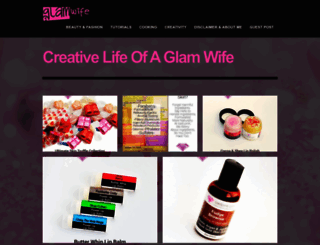 creativelifeofaglamwife.com screenshot