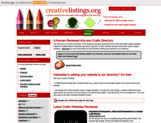 creativelistings.org screenshot